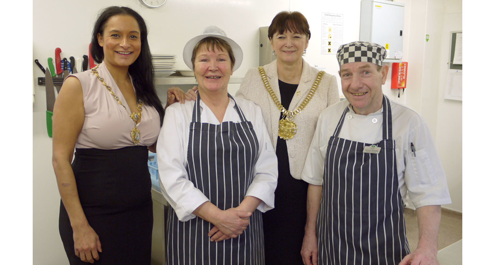 The Lord Mayor of Liverpool visits us